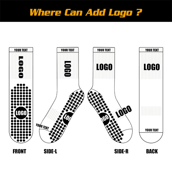 custom-pilates-grip-socks LOGO POSATION design