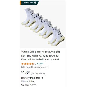 yufree grip socks