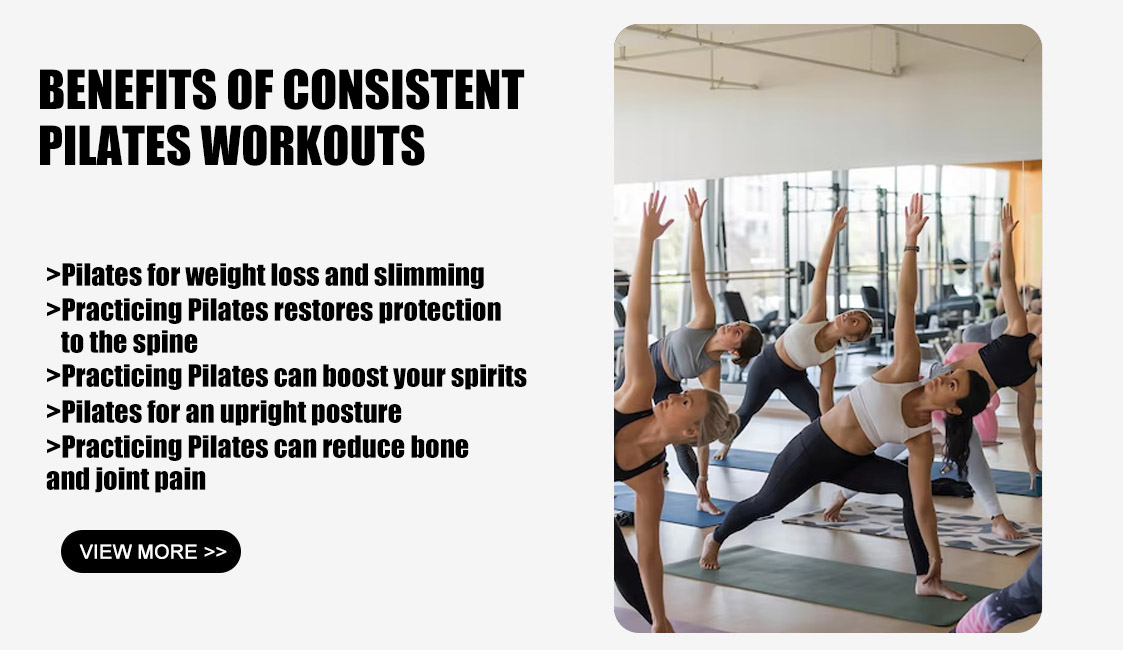 benefits of consistent Pilates workouts