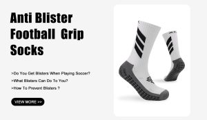 Anti Blister Football Grip Socks