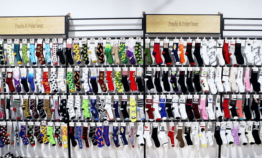 The Sock Production Bases in China