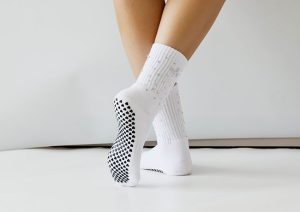 CUSTOM GRIP SOCKS FOR YOGA PILATES