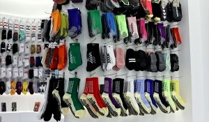 How To Get Wholesale Price Custom Grip socks custom socks manufacturer sample room