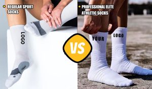 Regular Sport socks vs Professional Elite Athletic Socks