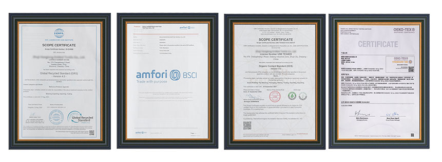 custom socks manufacturer certifications Common International Certificates For Socks