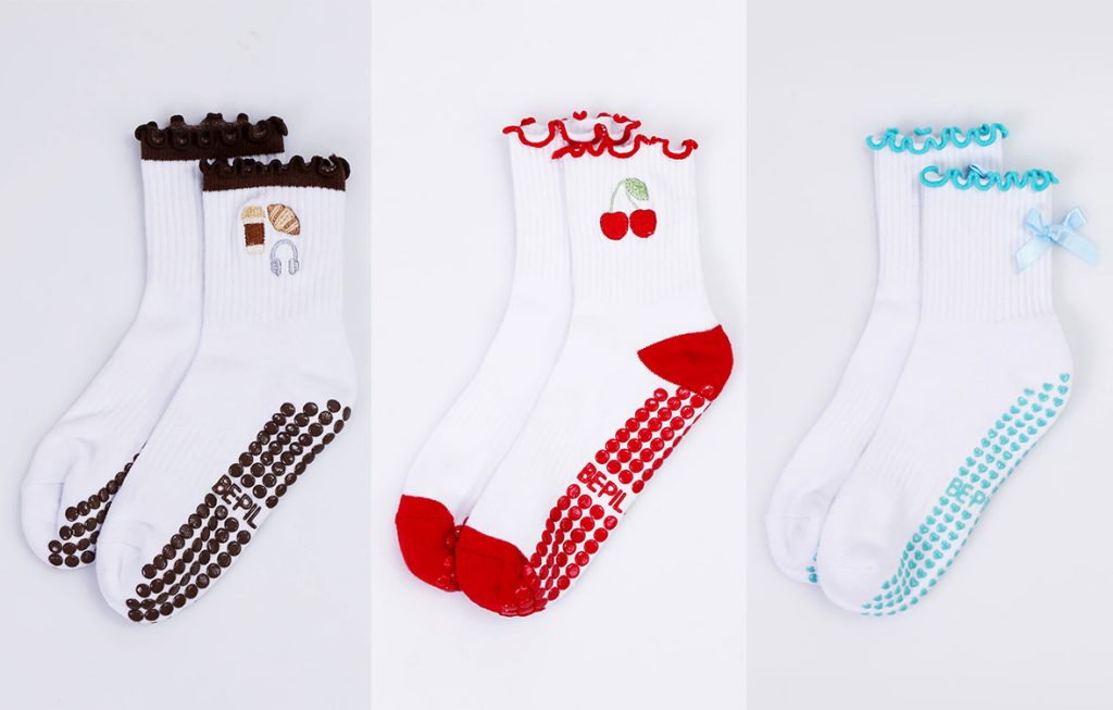 Can I do yoga while wearing Pilates socks?