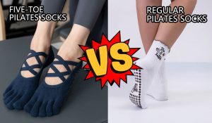 Five-Toe Pilates Socks vs. Regular Pilates Socks
