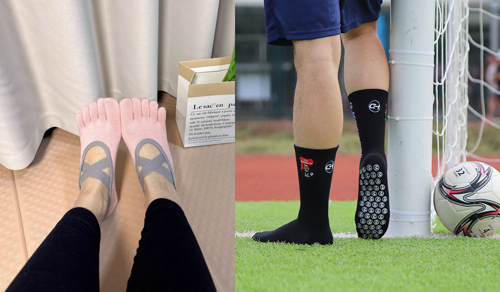Soccer Anti-Slip Socks vs Yoga Anti-Slip Socks